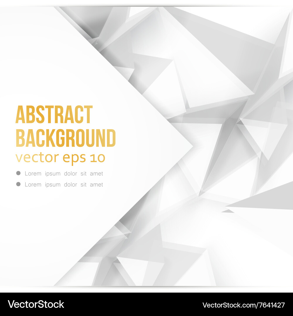 Background abstract polygon triangle Royalty Free Vector