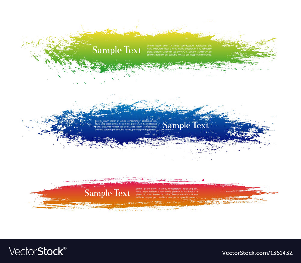 Abstract backgrounds with place for text Vector Image