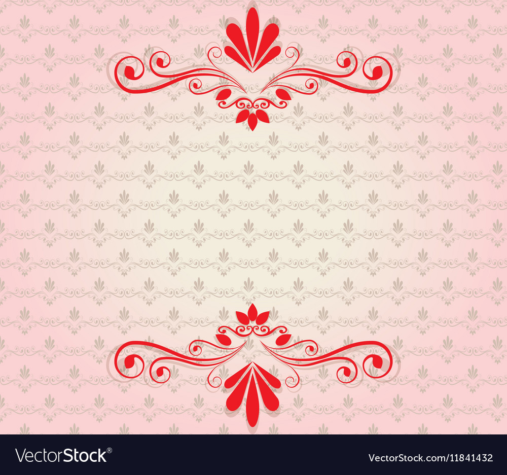 elegant background with ornaments