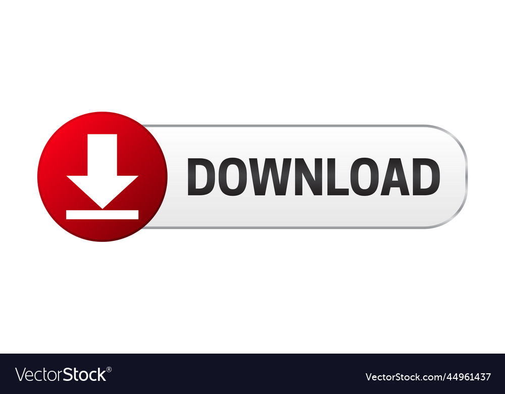 Download pdf button Royalty Free Vector Image - VectorStock