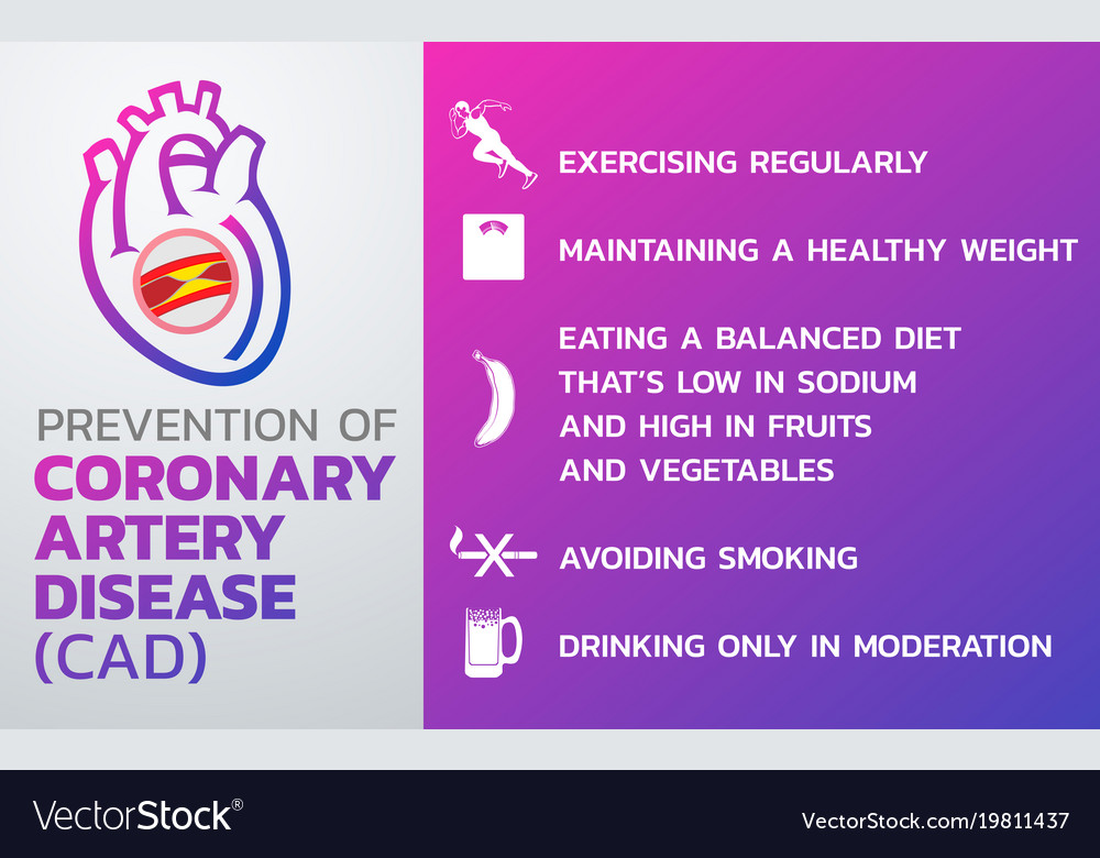 prevention-of-coronary-artery-disease-cad-icon-vector-image