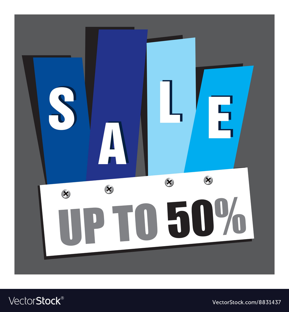 Sale Royalty Free Vector Image - VectorStock