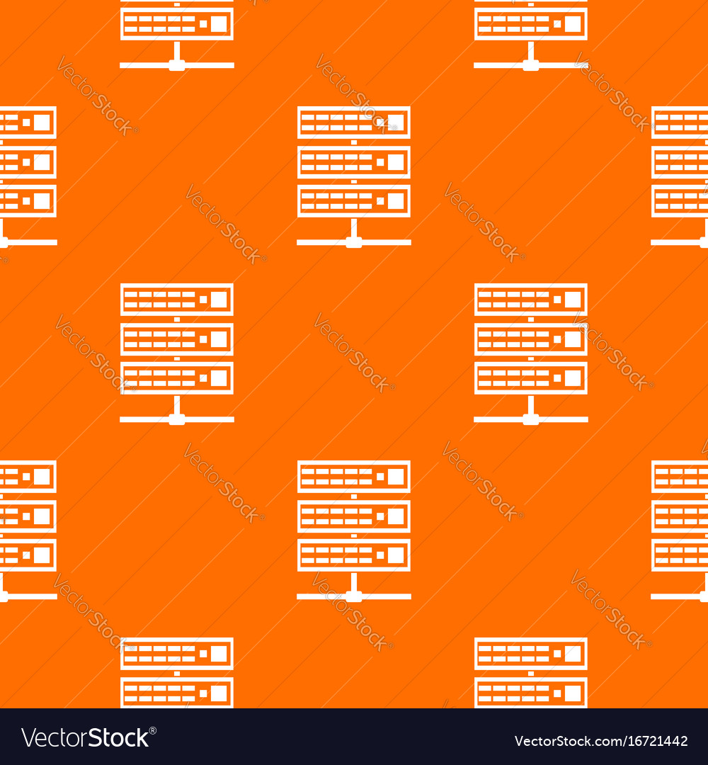 Servers pattern seamless Royalty Free Vector Image