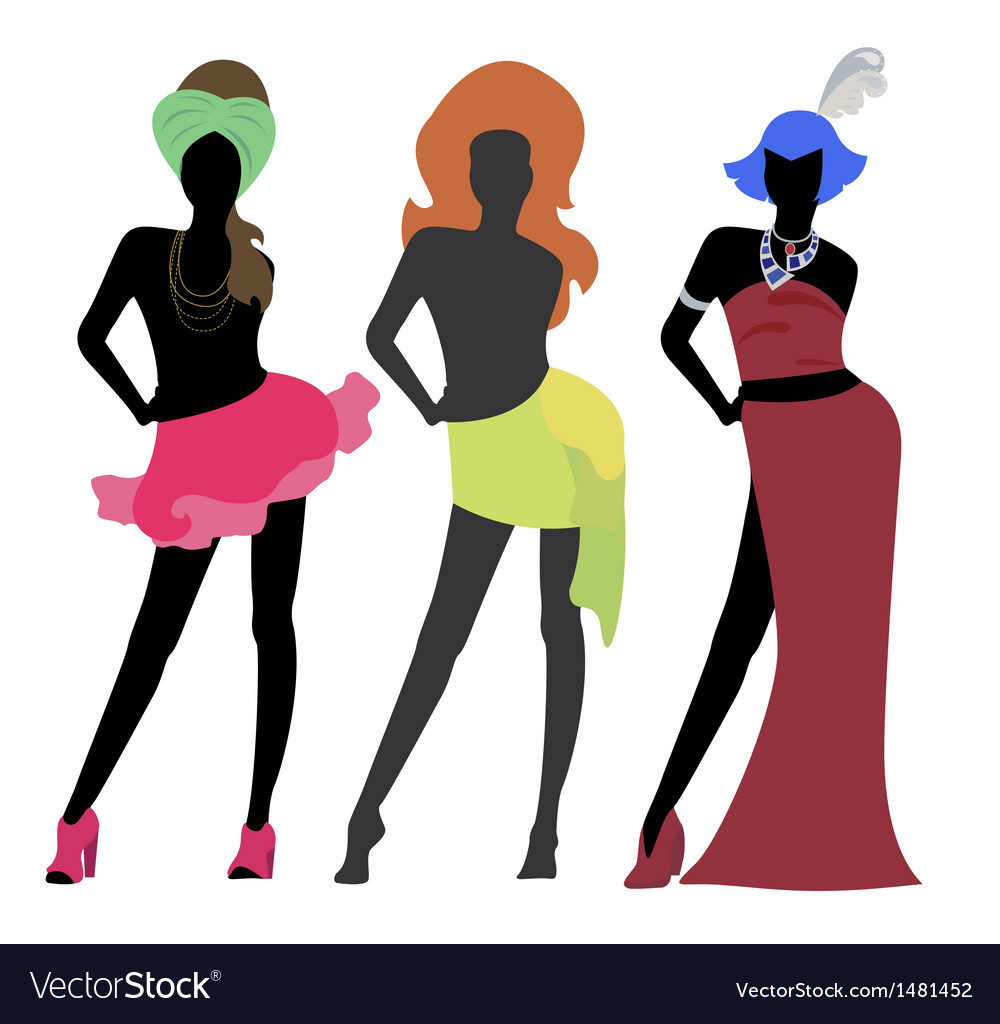 Fashion2 Royalty Free Vector Image Vectorstock Fashion2 Royalty Free Vector Image Vectorstock