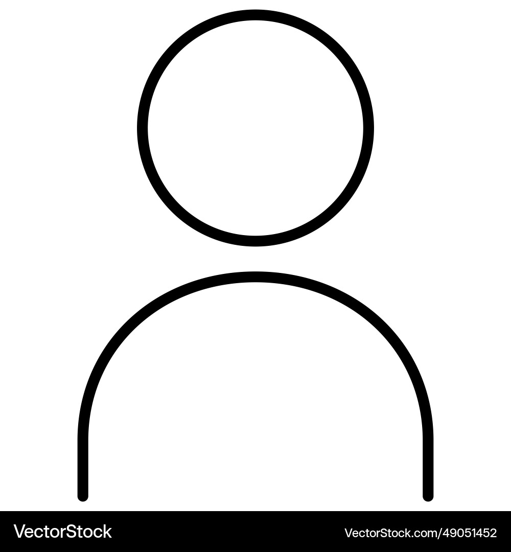User icon Royalty Free Vector Image - VectorStock