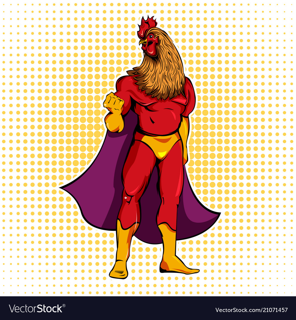 comic superhero template royalty free vector image
