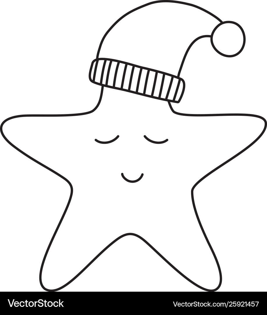 Isolated star shape design Royalty Free Vector Image