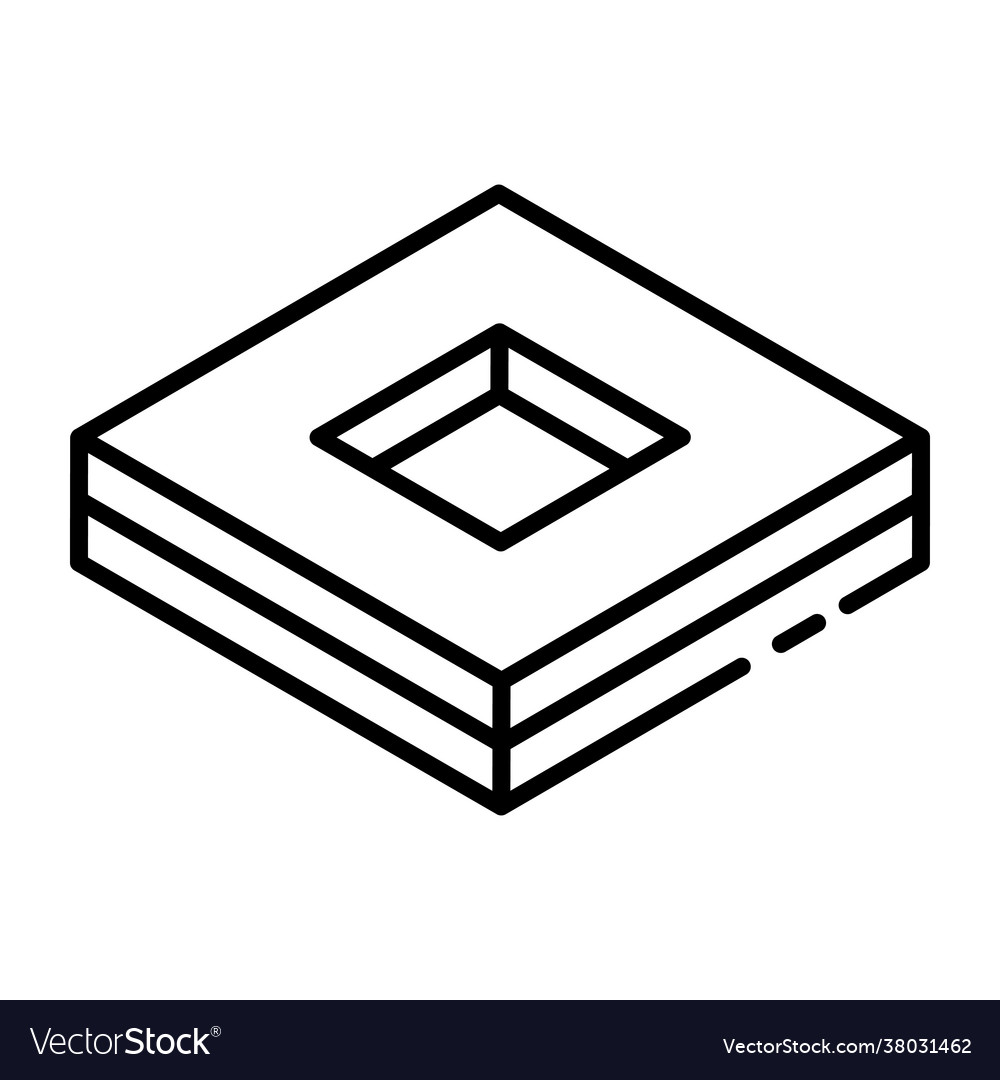 Square tile Royalty Free Vector Image VectorStock