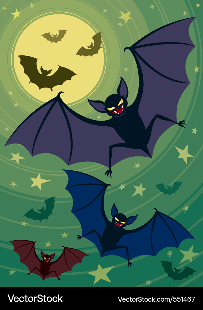 Bats Royalty Free Vector Image - VectorStock