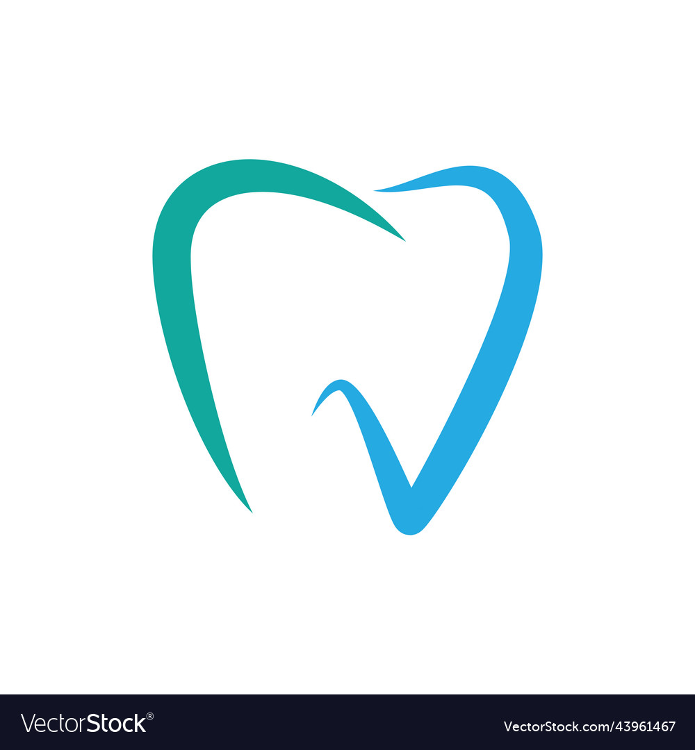 Dental logo Royalty Free Vector Image - VectorStock