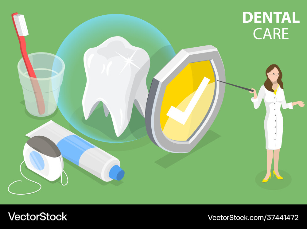 3d isometric flat conceptual Royalty Free Vector Image