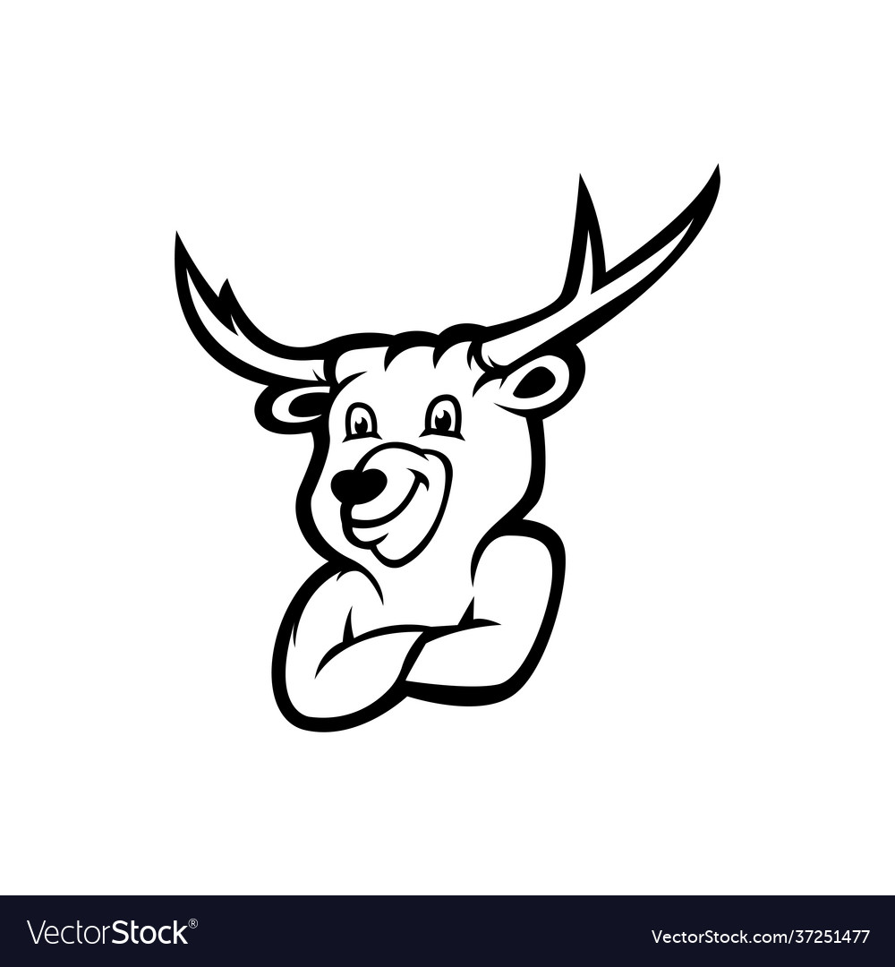 Deer mascot logo