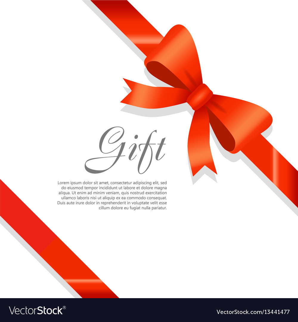 wide gift ribbon