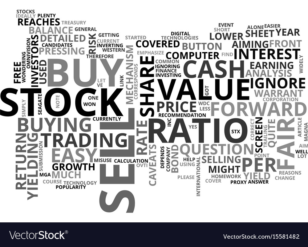 When To Buy And Sell Text Word Cloud Concept Vector Image