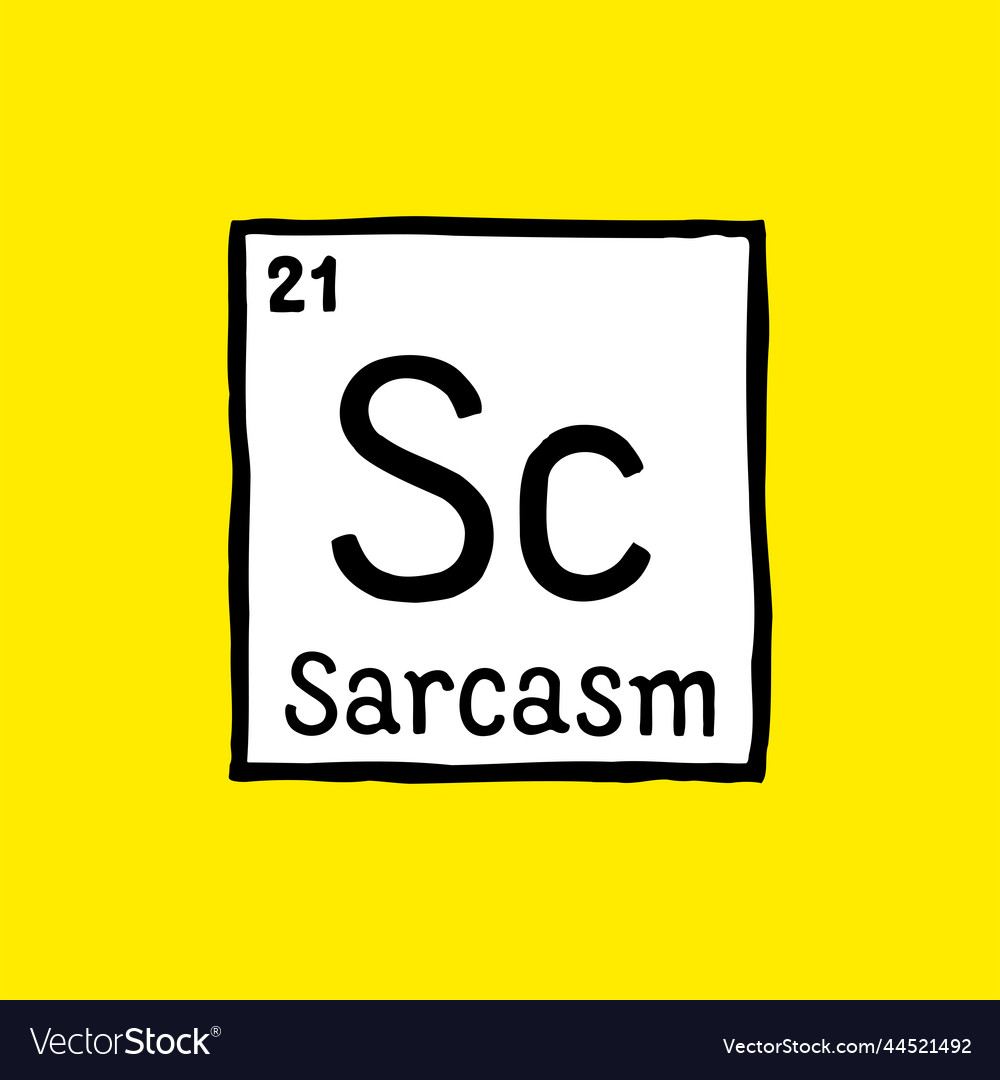 sarcasm-element-of-humor-symbol-royalty-free-vector-image