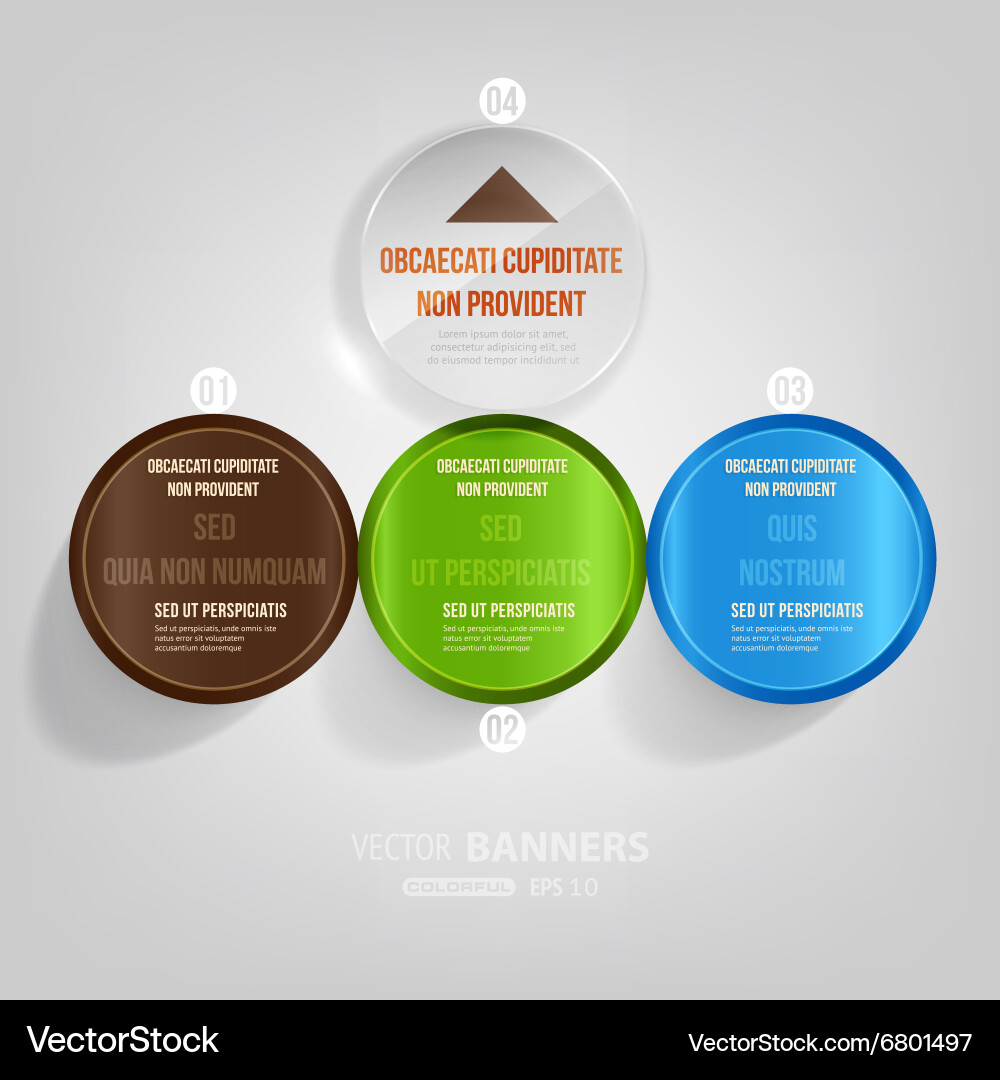 Infographic template Royalty Free Vector Image