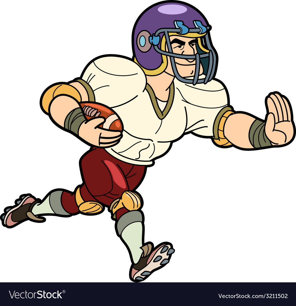 Images Of Cartoon Images Of American Football Players