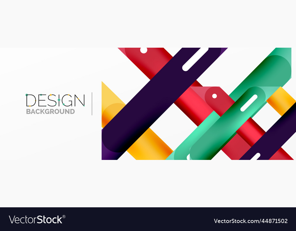 Background overlapping lines dynamic lines Vector Image