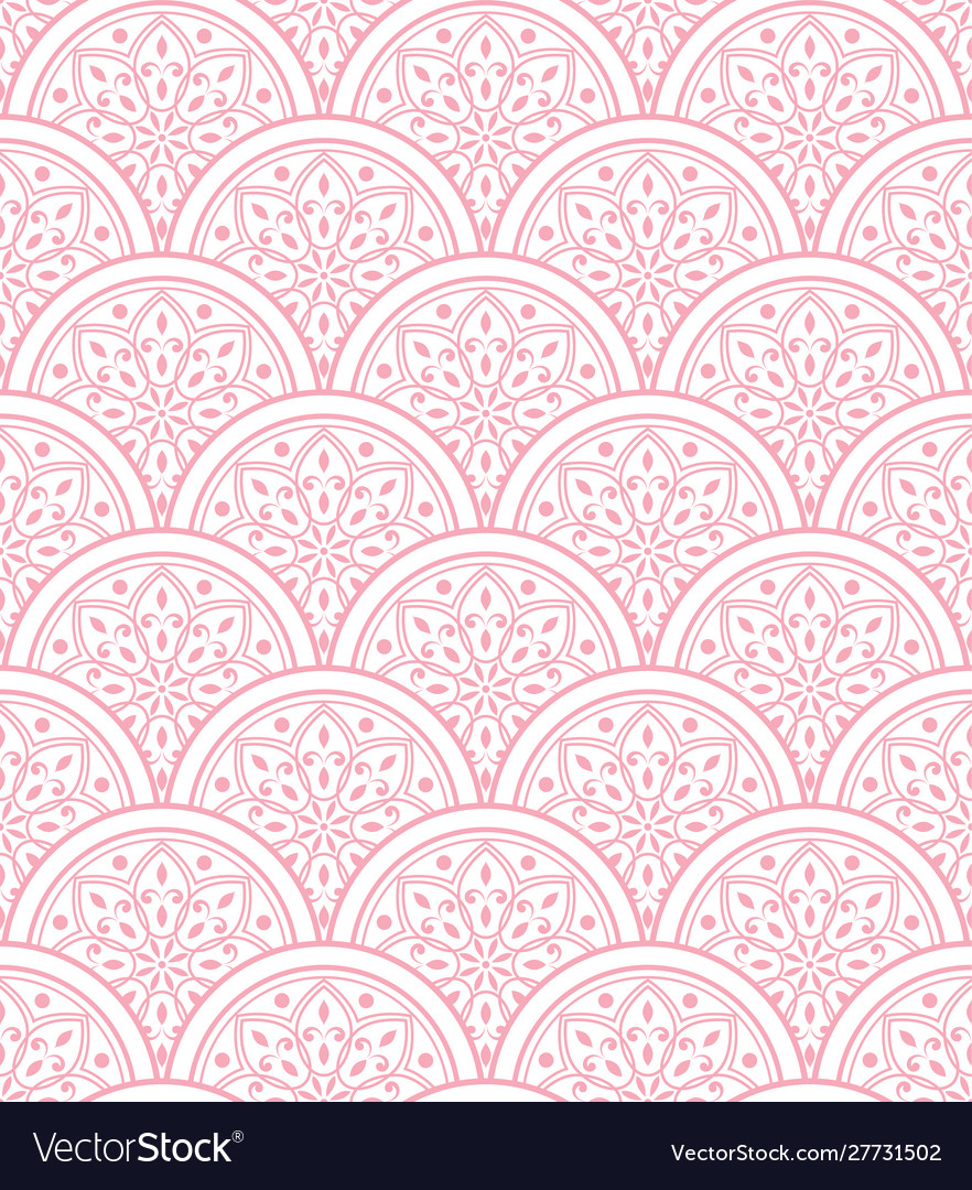 Damask wallpaper