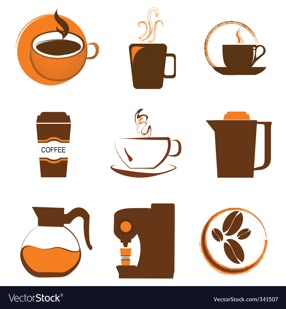 Coffee cup icon Royalty Free Vector Image - VectorStock