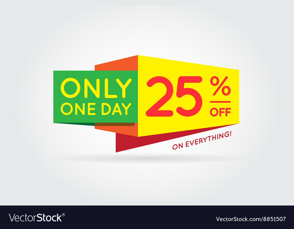 Sale Sign Banner Poster Ready For Web And Print Vector Image