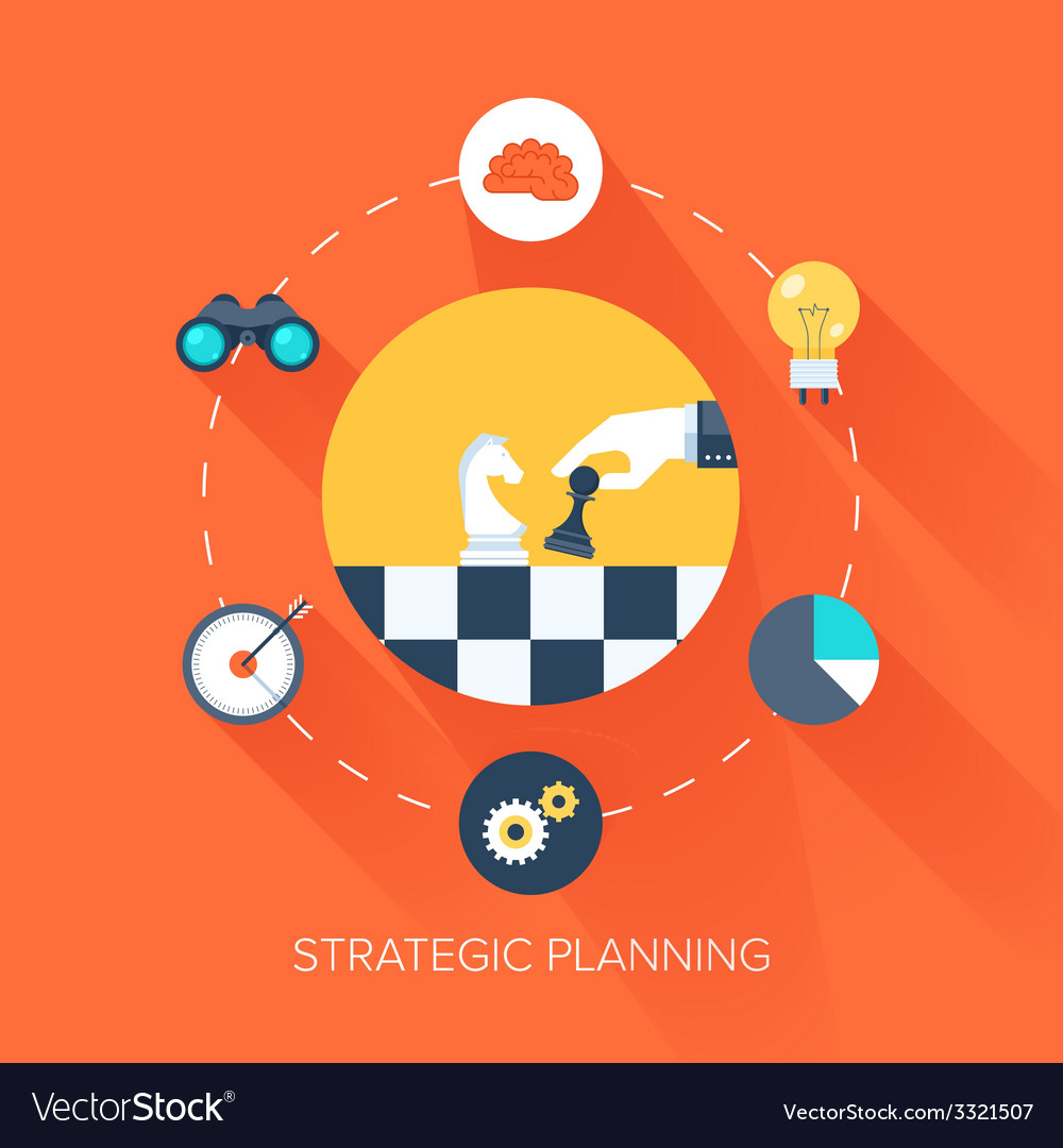 Strategic Planning Map Clip Art