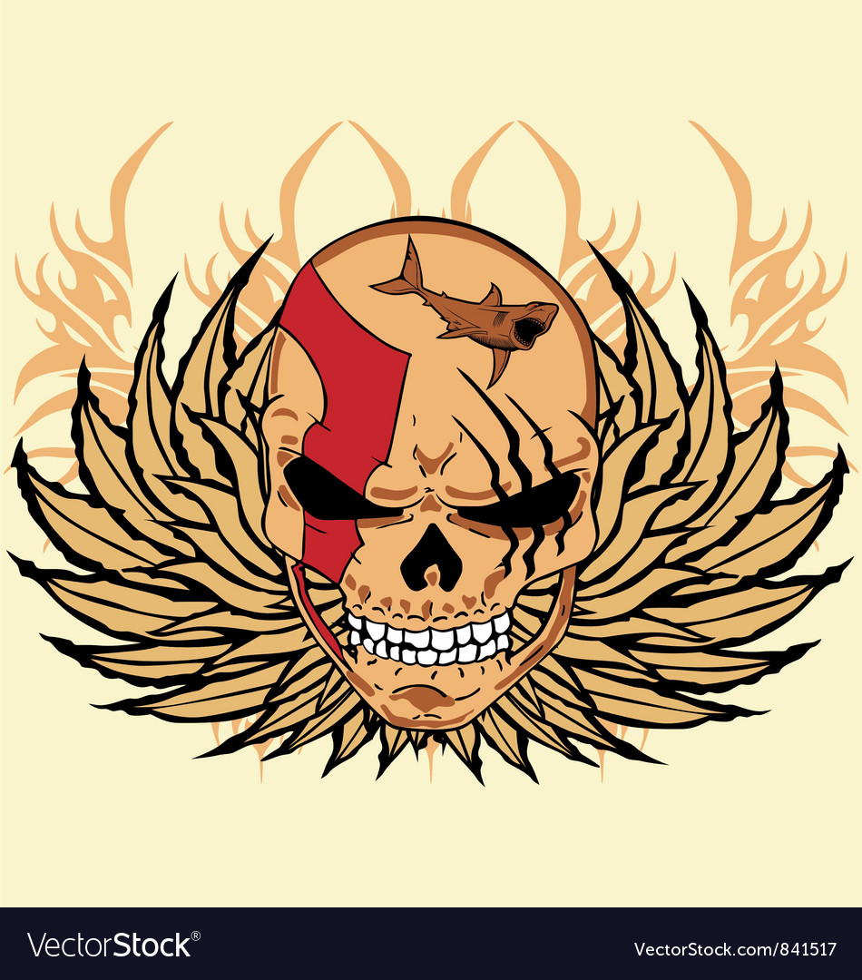 wing shark kull kull design