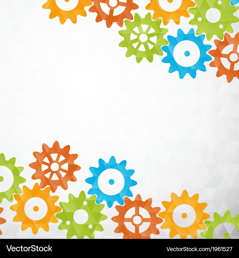 Cog wheels Royalty Free Vector Image - VectorStock