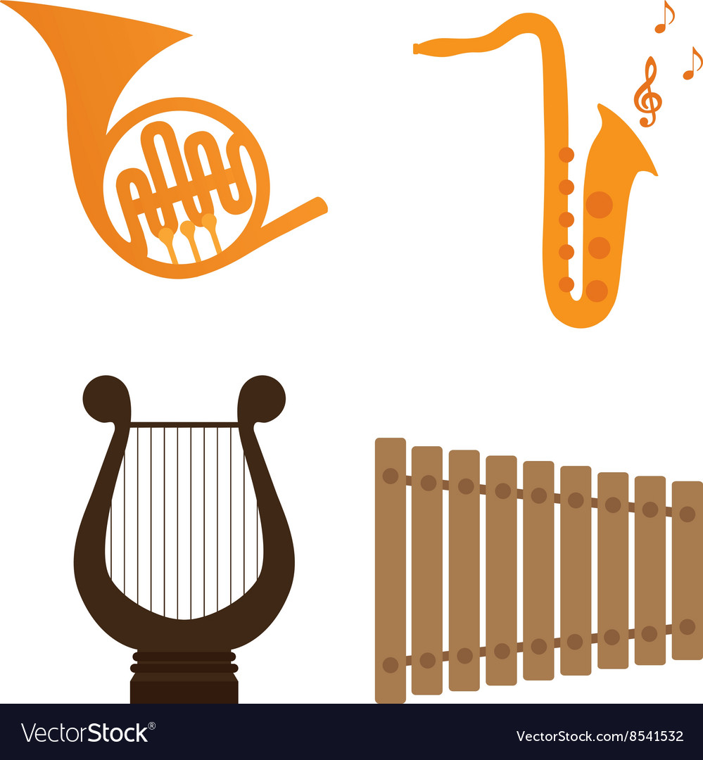 Musical instrument Royalty Free Vector Image - VectorStock