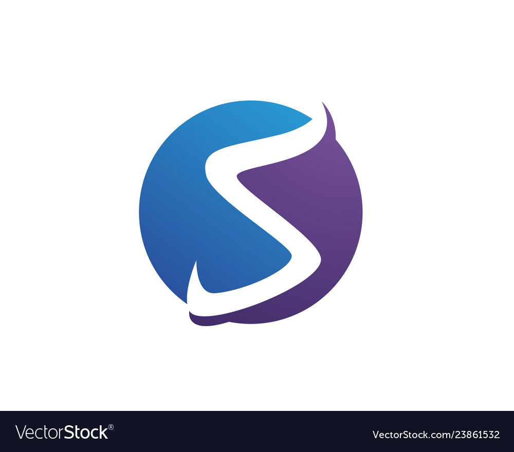 S logo and symbols template Royalty Free Vector Image