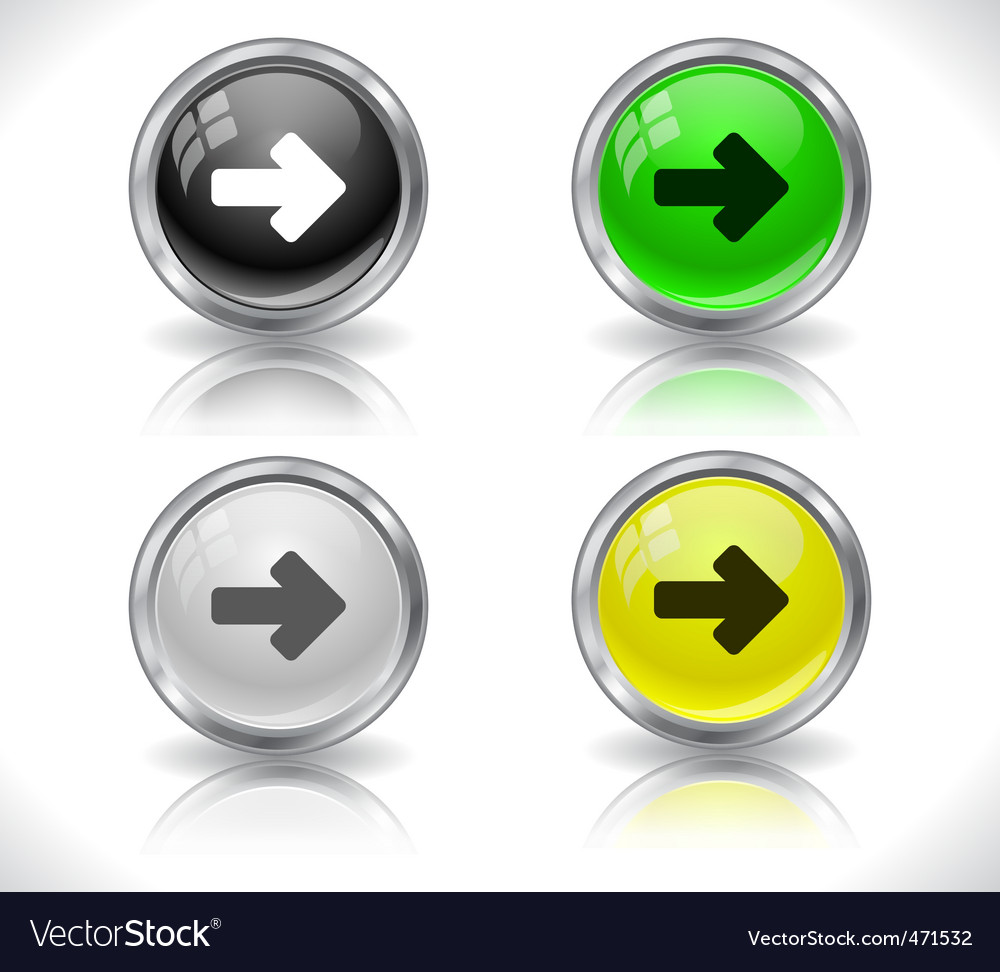 Web design buttons Royalty Free Vector Image - VectorStock