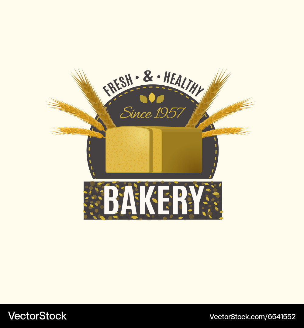 Bakery logo Royalty Free Vector Image - VectorStock