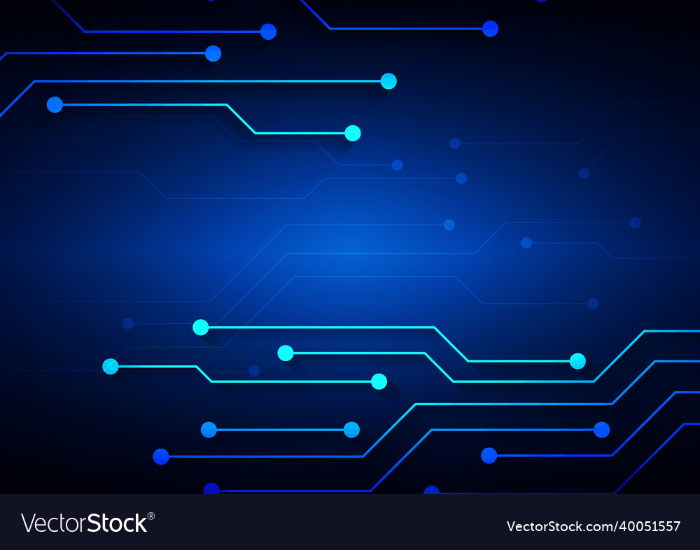 Circuit technology background with hi-tech digital