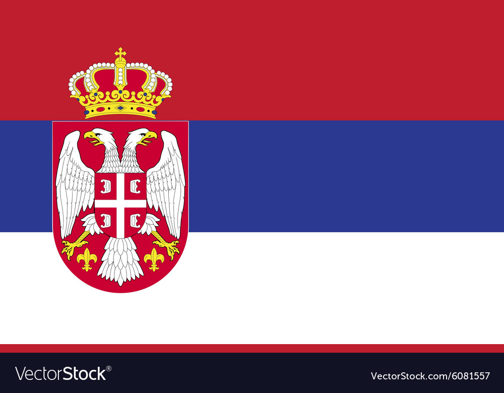 Flag of serbia