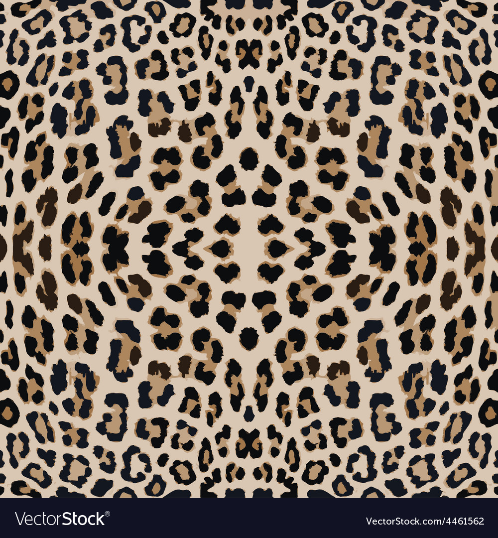 Leopard print pattern skin Royalty Free Vector Image