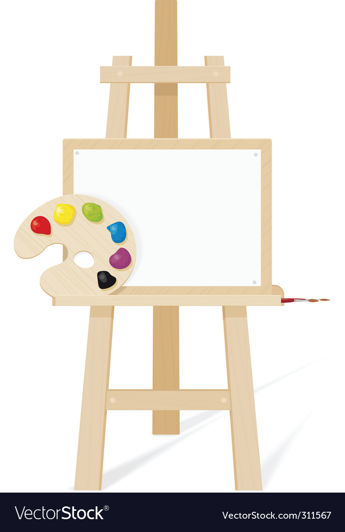 Canvas Royalty Free Vector Image - VectorStock