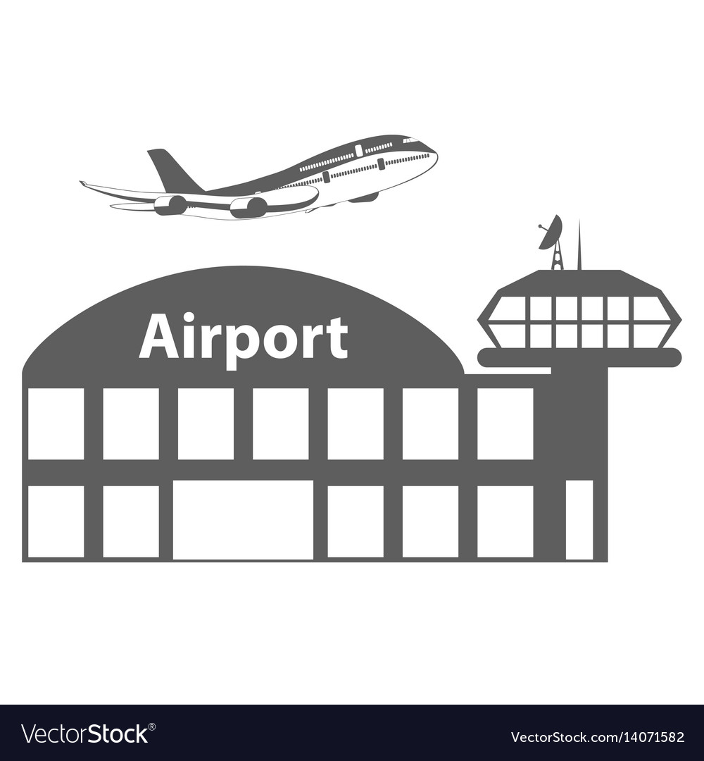 Download Airport icon Royalty Free Vector Image - VectorStock