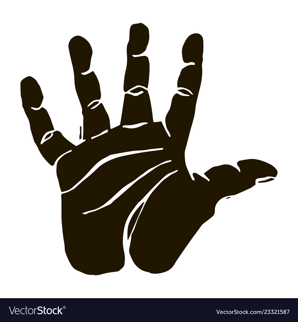 Premium Vector  High five hand