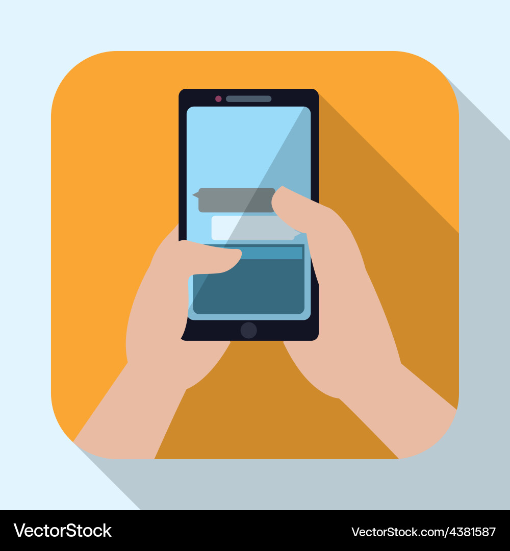 Smartphone design Royalty Free Vector Image - VectorStock