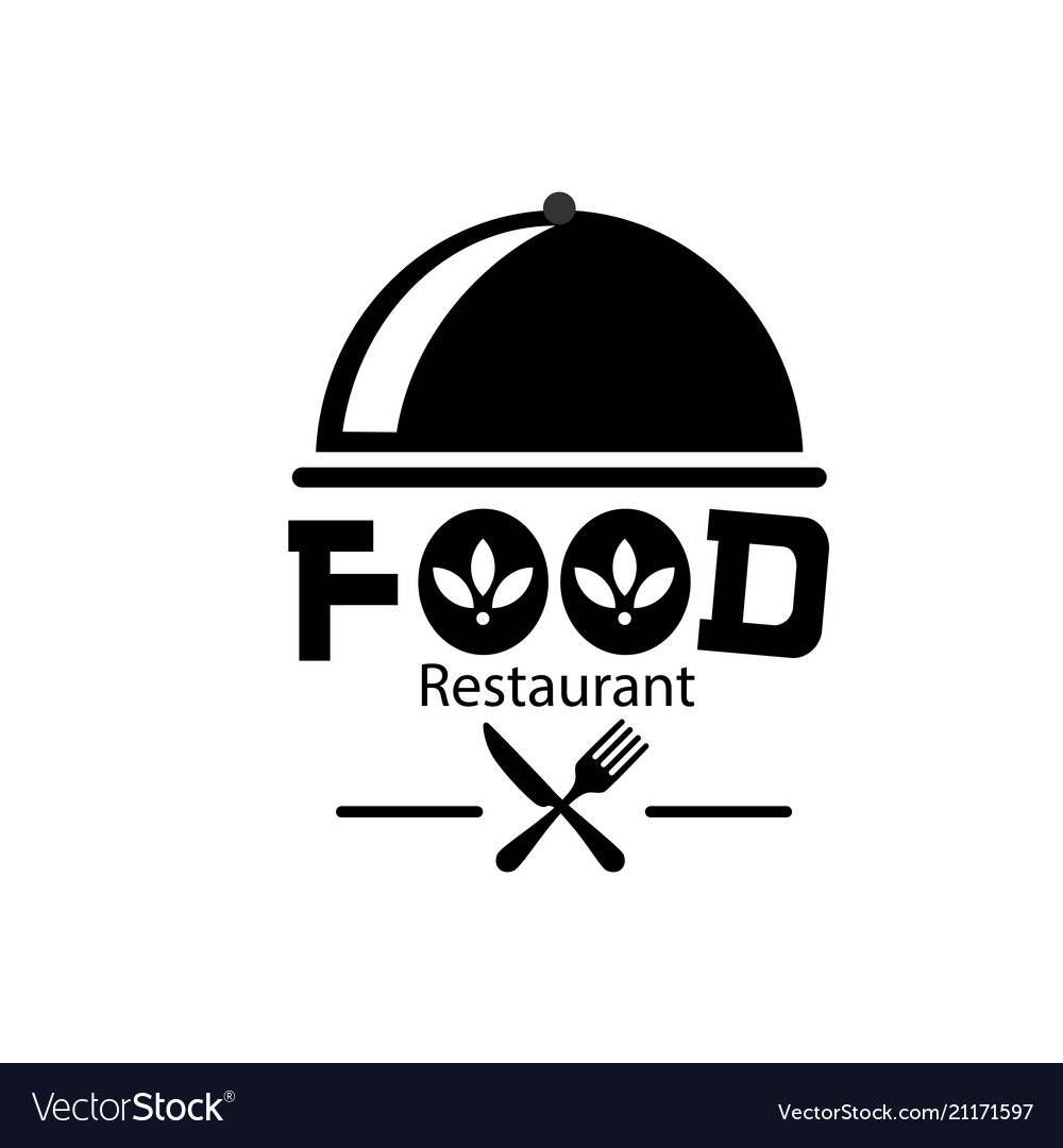 Food restaurant logo pot lid background ima Vector Image