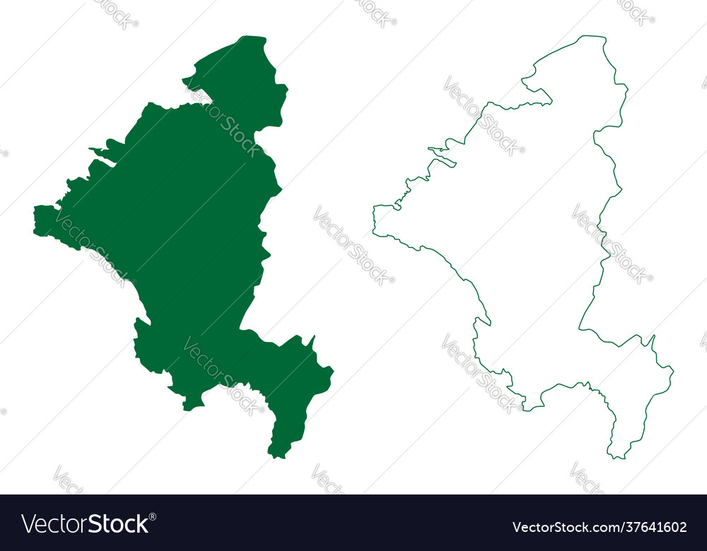 Idukki district kerala state republic india Vector Image