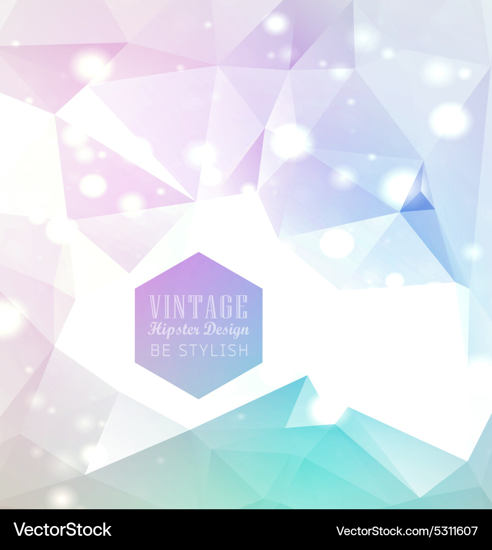 Hipster background Royalty Free Vector Image - VectorStock