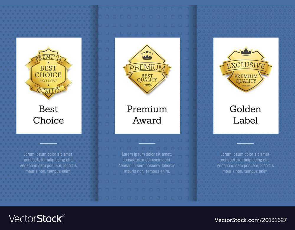 Your quality choice