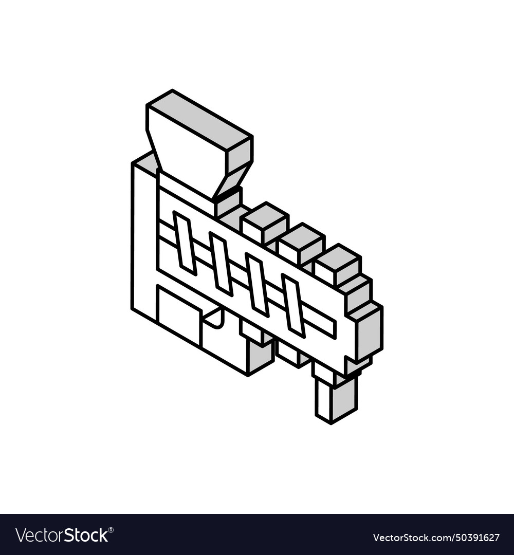 Hot melt extrusion pharmaceutical production Vector Image