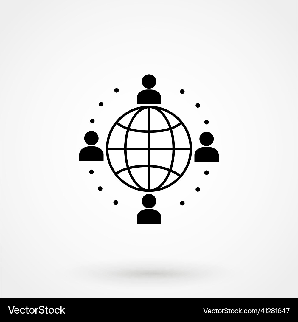 Internet icon Royalty Free Vector Image - VectorStock