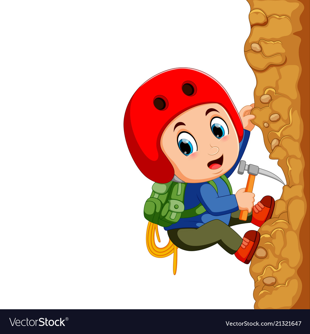 Kids Rock Climbing Cartoon / Now, if all of you would do me the favor