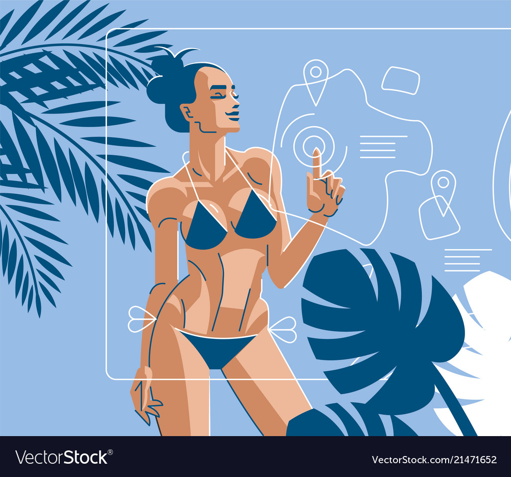 bikini on the beach swimwear