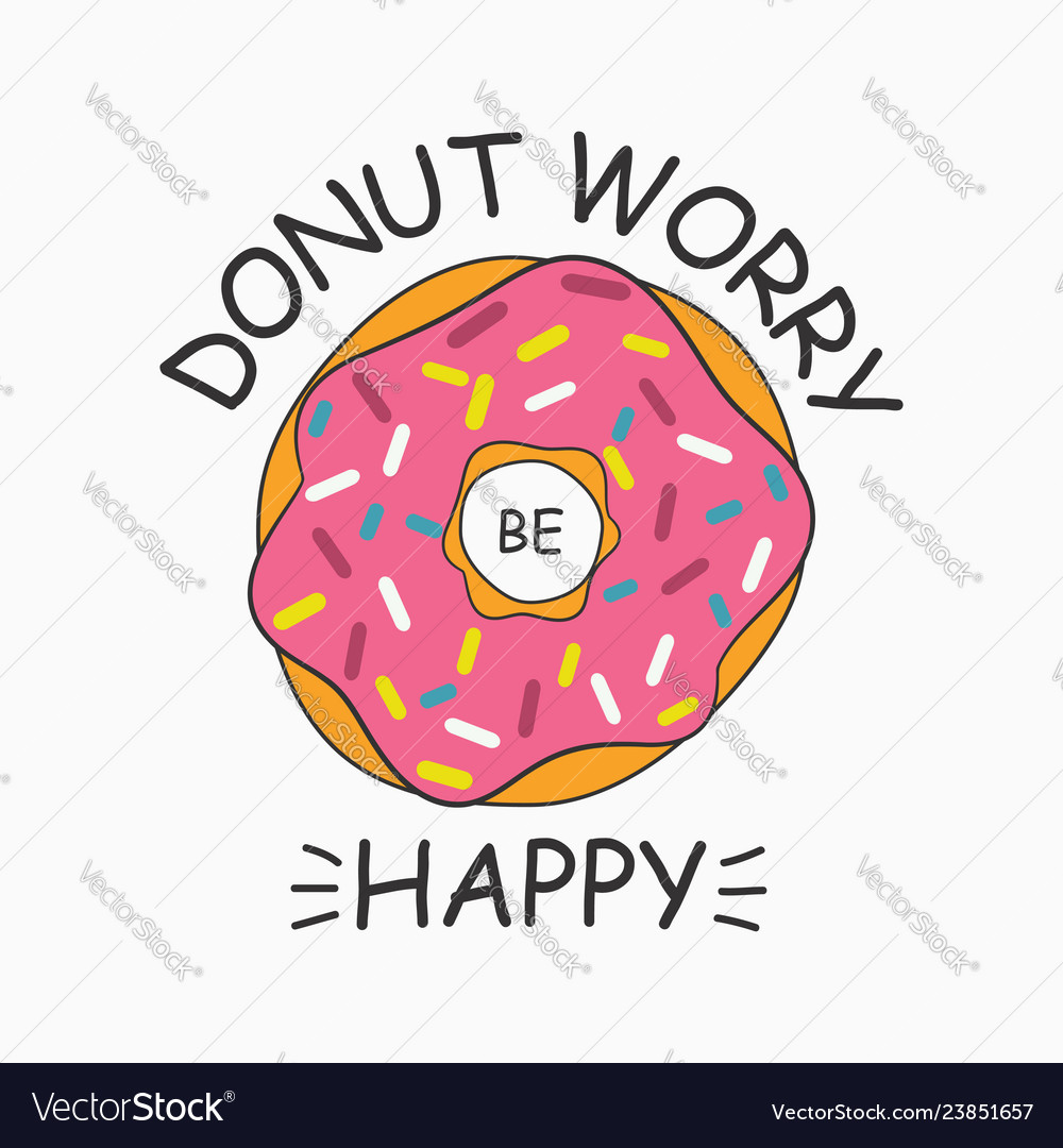 Donut Royalty Free Vector Image - VectorStock