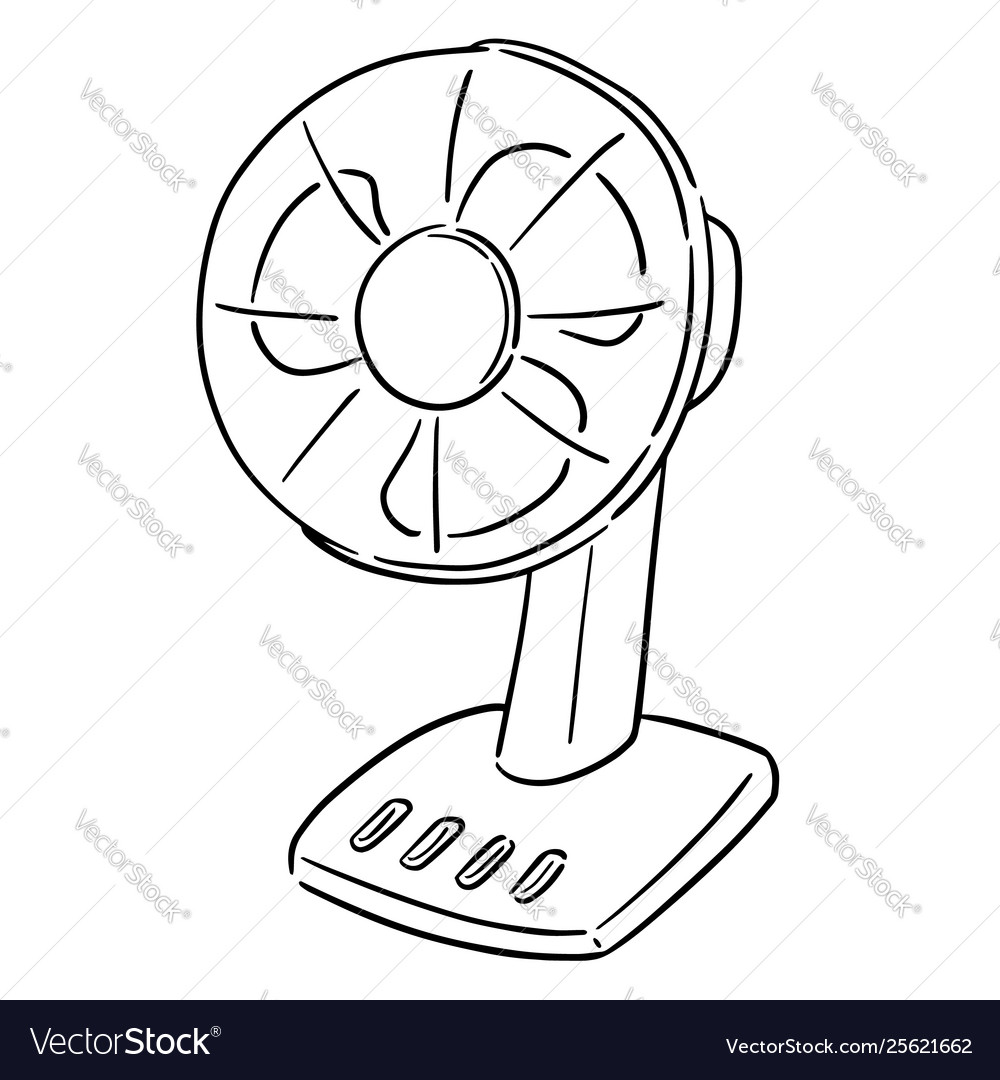 Fan Royalty Free Vector Image - VectorStock