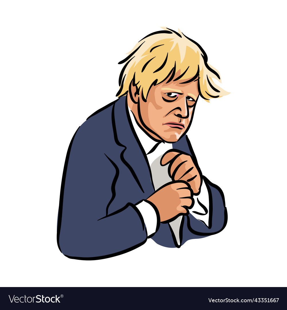 Boris Johnson Clip Art Royalty Free Vector Image